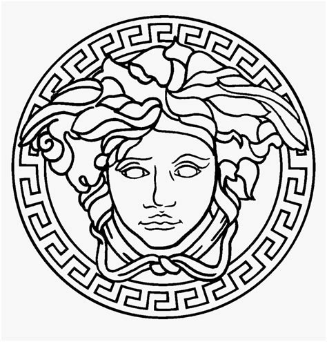 testa medusa versace logo|versace medusa head logo.